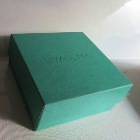 Multi-faceted Helix/Twist Crystal Necklace, 925 Silver, Italy, Dyadema, Large - Picture 13 of 13